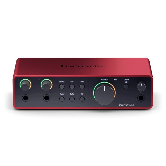 Focusrite INTERFACE USB Scarlett 2i2 4th Gen