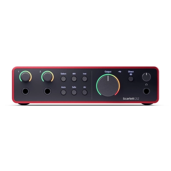 Focusrite INTERFACE USB Scarlett 2i2 4th Gen