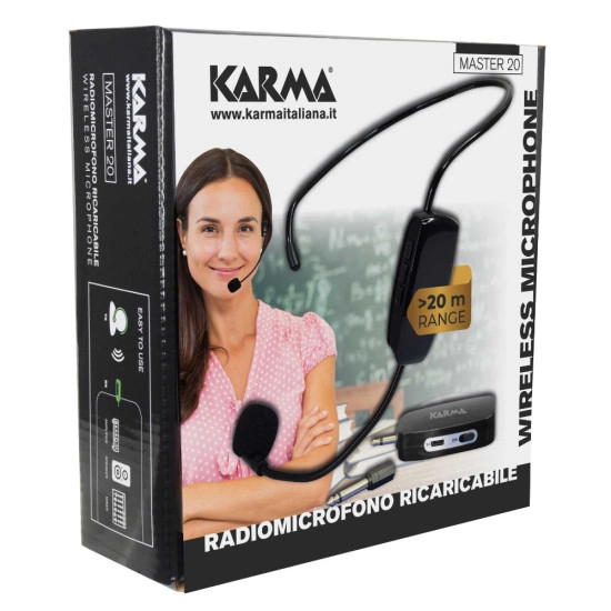 KARMA SISTEMA MICROFONE CABEÇA Master 20