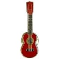 PIN UKULELE RED