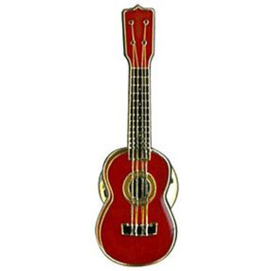 PIN UKULELE RED