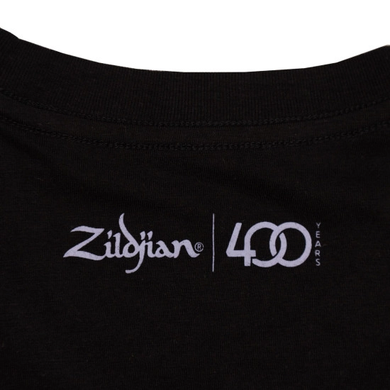 Zildjian T SHIRT Limited Edition 400th Anniversary Alchemy M Preta