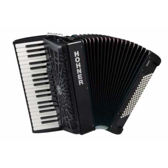 Hohner ACORDEÃO Bravo III 96 BAIXOS 2019 (SILENTKEY)