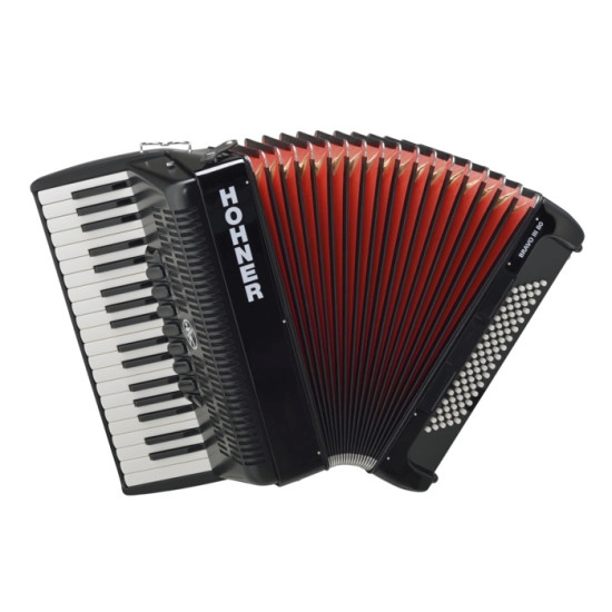 Hohner ACORDEAO Bravo III 80 BAIXOS Black