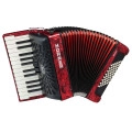 Hohner ACORDEAO Bravo II 48 Silent Key Vermelho