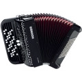 Hohner ACORDEÃO Nova II 72 Baixos Black