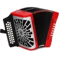 Hohner CONCERTINA Compadre Vermelha FBbEb