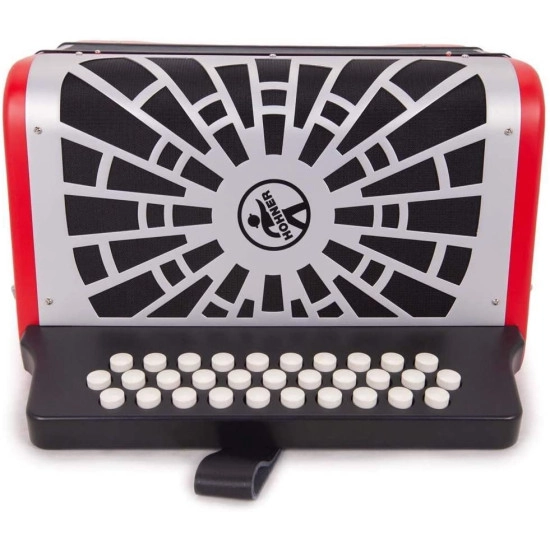 Hohner CONCERTINA Compadre Vermelha FBbEb