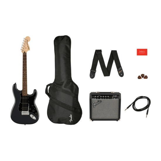 Squier Pack Affinity Series Stratocaster HSS LRL CFM