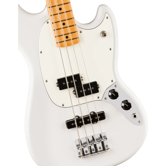 Fender Player II Mustang Bass PJ MN Polar White