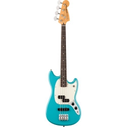 Fender Player II Mustang Bass PJ RW Aquatone Blue