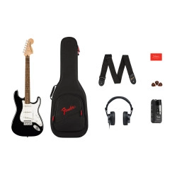 Squier Affinity Stratocaster Mustang Micro LRL Black