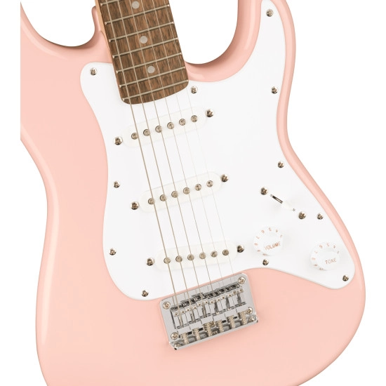 Squier Mini Stratocaster LRL Shell Pink