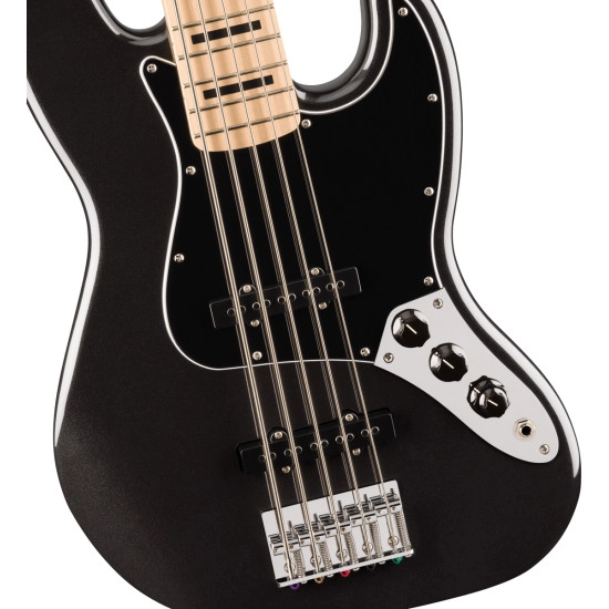 Squier Affinity Active Jazz Bass V MN Black Metallic