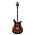 PRS SE Custom 24 Quilt Black Gold Sunburst