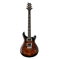 PRS SE Custom 24 Quilt Black Gold Sunburst