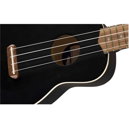 Fender UKULELE SOPRANO Venice Black