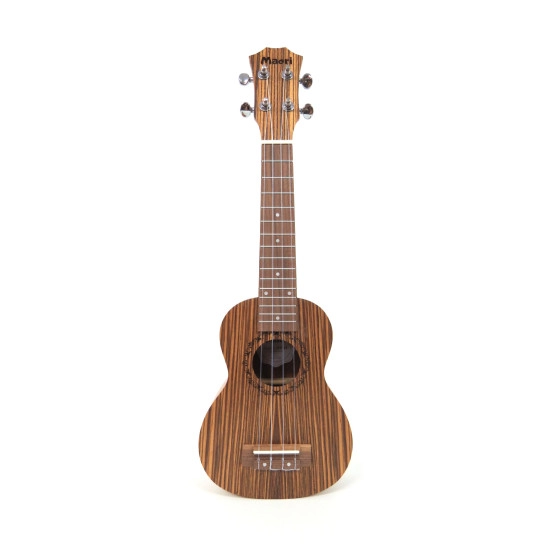 Maori UKULELE Soprano Koa Zebra WK 2S