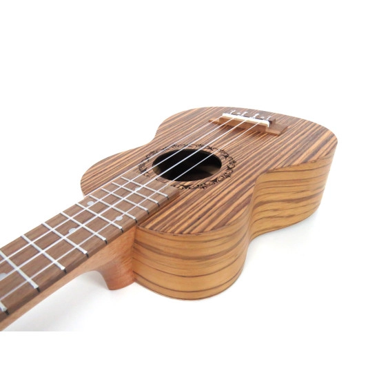 Maori UKULELE Soprano Koa Zebra WK 2S