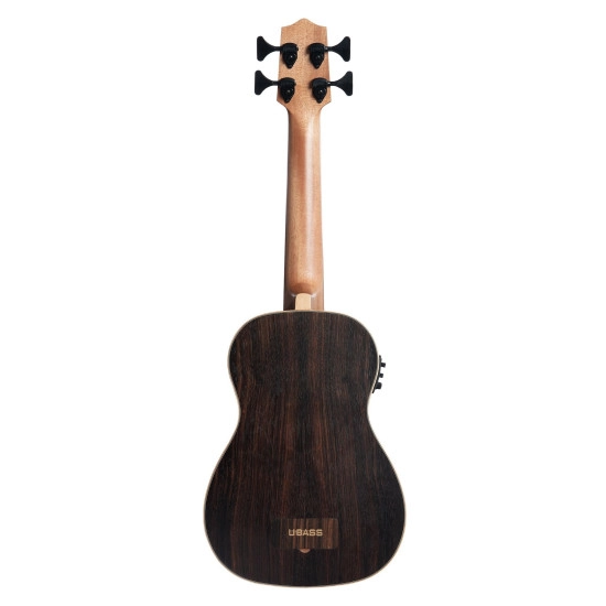 Kala UKELELE BAIXO ELETRIFICADO U Bass Striped Ebony