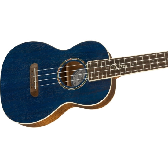 Fender UKULELE TENOR ELETRIFICADO Dhani Harrison Sapphire Blue