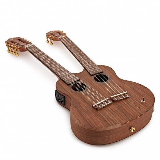 Ortega UKULELE TENOR ELETRIFICADO Hydra Double Neck