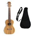 Maori UKULELE Concerto Koa Zebra WK 2C Pack