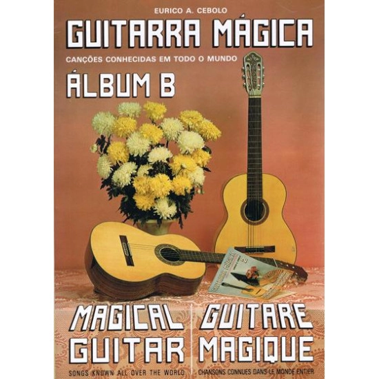 Eurico Cebolo LIVRO Guitarra Magica Album B