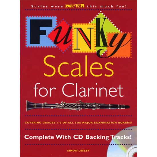 LIVRO Funky Scales For Clarinet