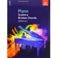 ABRSM LIVRO Piano Scales & Broken Chords   Grade 1