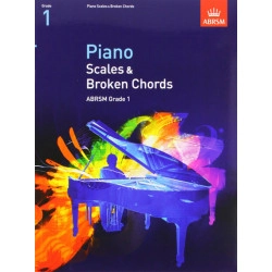 ABRSM LIVRO Piano Scales & Broken Chords   Grade 1