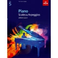 ABRSM LIVRO Piano Scales & Arpeggios   Grade 5