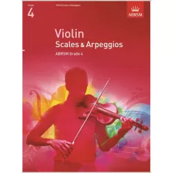 ABRSM LIVRO Violin Scales & Arpeggios   Grade 4