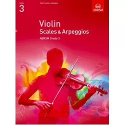 ABRSM LIVRO Violin Scales & Arpeggios   Grade 3