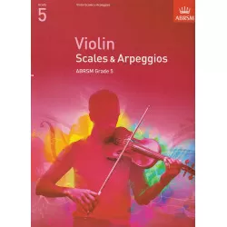 ABRSM LIVRO Violin Scales & Arpeggios   Grade 5