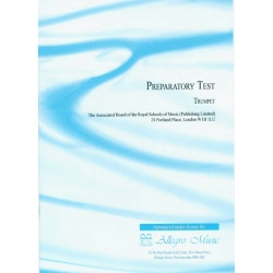 ABRSM LIVRO Preparatory Test Trumpet