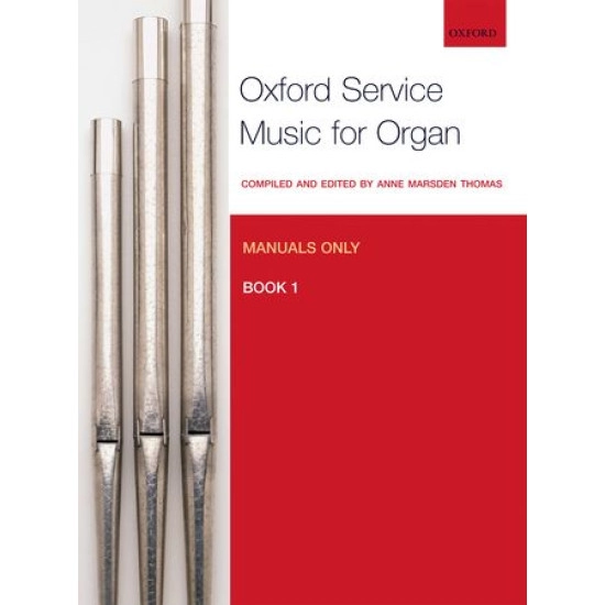 ABRSM LIVRO Oxford Service Music for Organ: Manuals only, Book 1