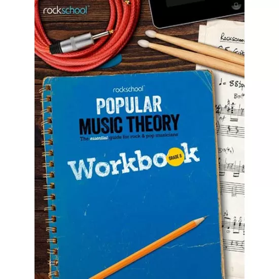 Rockschool LIVRO Popular Music Theory Workbook (Grade 8)