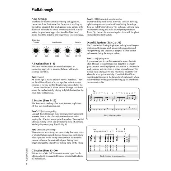 Rockschool LIVRO Guitar Grade 1 2018