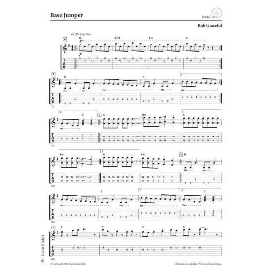 Rockschool LIVRO Guitar Grade 4 2018