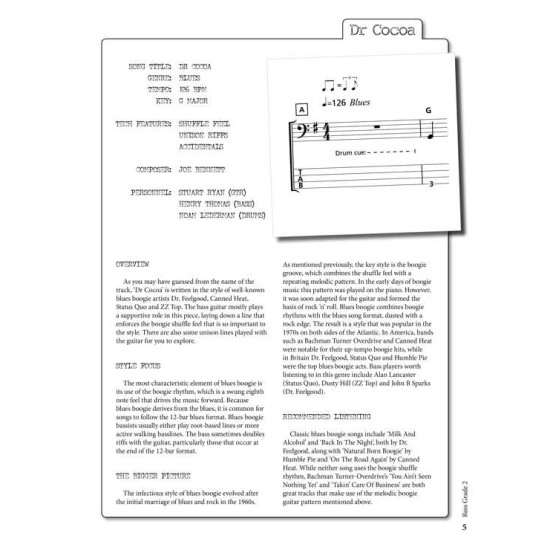 Rockschool LIVRO Bass Grade 2 2018