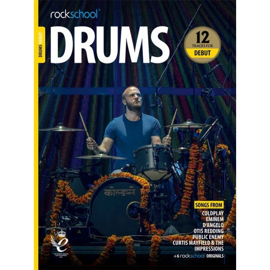 Rockschool LIVRO Drums Debut 2018
