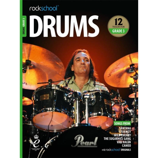 Rockschool LIVRO Drums Grade 3 2018