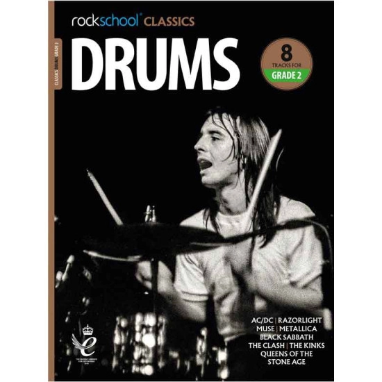 Rockschool LIVRO Classics Drum Grade 2 2018+