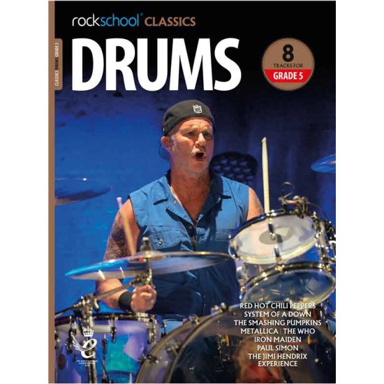 Rockschool LIVRO Classics Drum Grade 5 2018+