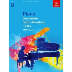 ABRSM LIVRO Piano Specimen Sight Reading Tests   Grade 8