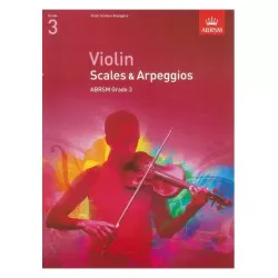 ABRSM LIVRO Violin Scales & Arpeggios   Grade 3