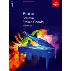 ABRSM LIVRO Piano Scales & Arpeggios   Grade 1