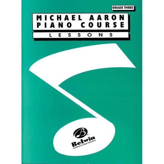 Alfred Music LIVRO Michael Aaron Piano Course Lessons Grade 3