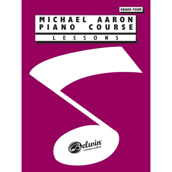 Alfred Music LIVRO Michael Aaron Piano Course Lessons Grade 4